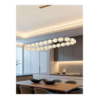 Apliqa Aspen Sıralı 96 Watt Eskitme Sarkıt 3 Renkli Led Avize