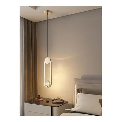 Apliqa Beckett Tekli 12 Watt Gold Sarkıt 3 Renkli Led Avize
