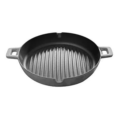 Voeux Kitchenware Gracieuse Gri Döküm Yuvarlak Izgara Tava 30 Cm