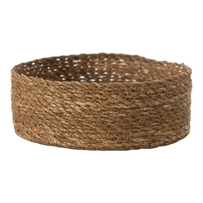 Handmade Natural Yuvarlak Sepet 24 Cm