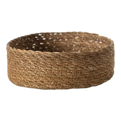 Handmade Natural Yuvarlak Sepet 22 Cm