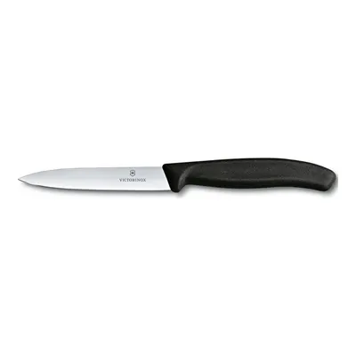 Victorinox Soyma Bıçağı Sivri Siyah 10 cm