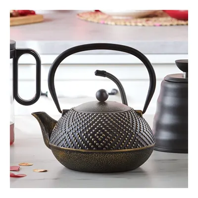 Döküm Demlik-Teapot 900 Ml Dark Gold