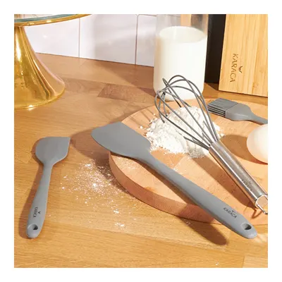 Pastry 4 Parça Pasta Hazırlık Seti Gri