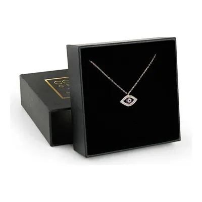 Coho Objet Silver Elysian Eye El Yapımı Gümüş Nazar Kolye