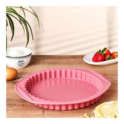Emsan Silikon Tart Kalıbı Pembe