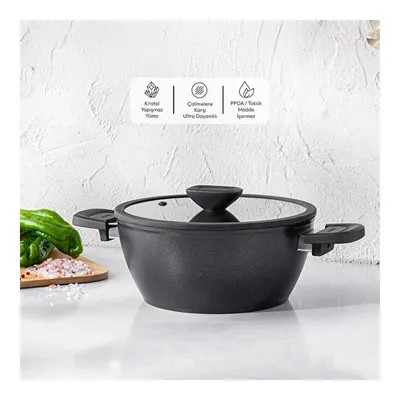 Emsan Diamente Derin Tencere 24 cm