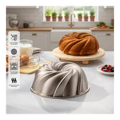 Emsan Golden Cake Döküm Kek Kalıbı 25 cm