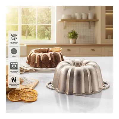 Emsan Golden Year Döküm Kek Kalıbı 25 cm