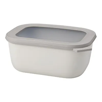 Mepal Multi Bowl Cirqula Dikdörtgen Saklama Kabı 1500 ml Nordic White