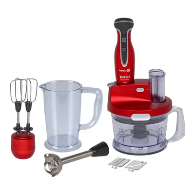 Tefal Powelix Activflow Pro 1000 W Blender Seti - Kırmızı