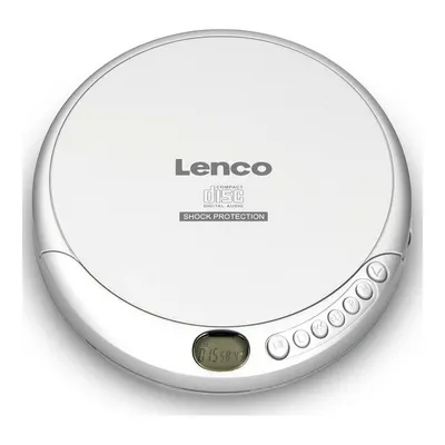 LENCO MP3 Çalar Discman Anti Şok Özellikli Gümüş CD-201 SI Taşınabilir CD Çalar