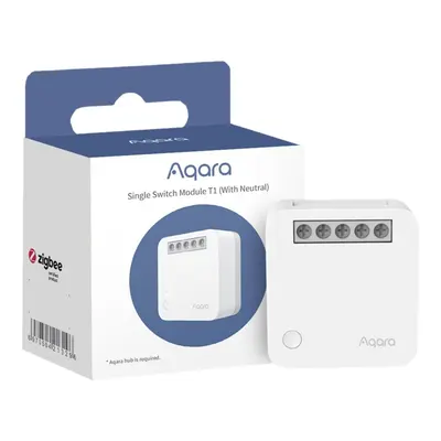 AQARA T1 Nötrlü SSM-U01 Apple Home Destekli Akıllı Duvar İçi Anahtar Röle Beyaz
