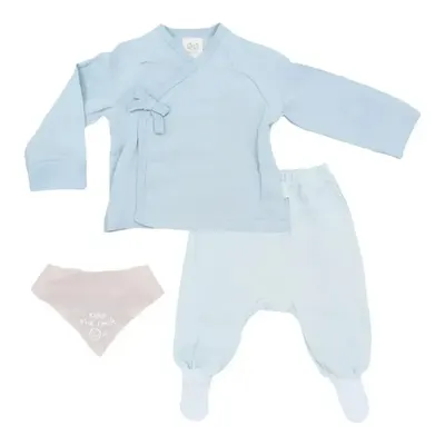 Andy Wawa Zıbın Takımı 3lü Müslin Baby Home Mavi Gökyüzü