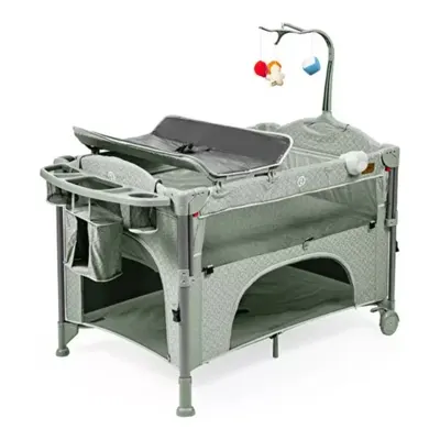 Baby2Go Pelican Anne Yanı Oyun Parkı 70x110 cm Yeşil + Sünger Yatak