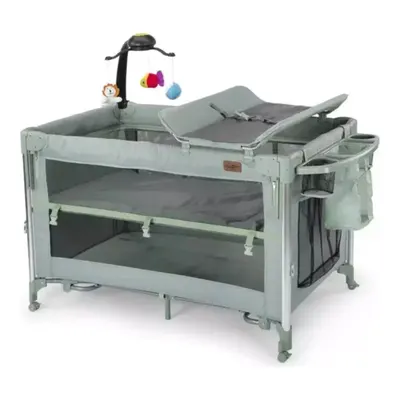 Baby2Go Luna Anne Yanı Oyun Parkı 70x110 cm Yeşil