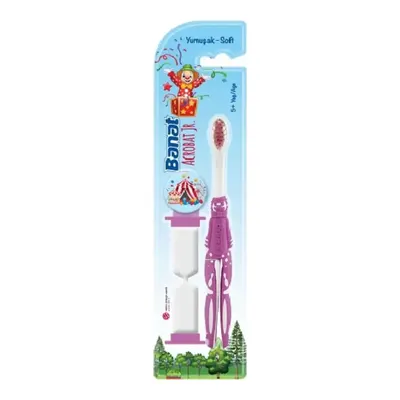 Banat Çocuk Diş Fırçası Kum Saatli Soft Acrobat Jr. 5+Yaş