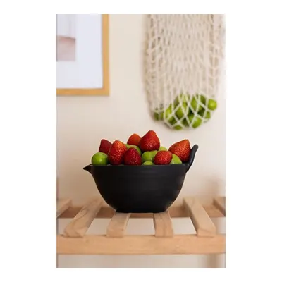 Beige & Stone Seramik Siyah Çırpma Karıştırma Kabı 850 Ml