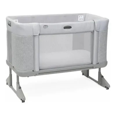 Chicco Next2Me Forever Anne Yanı Beşik Ash Grey Cross Collection