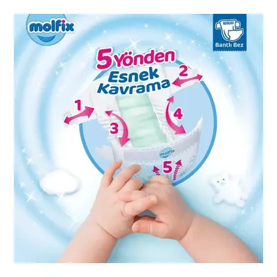 Molfix Bebek Bezi 3D 4 Beden Maxi 7-14 Kg Ultra Paket 300lü