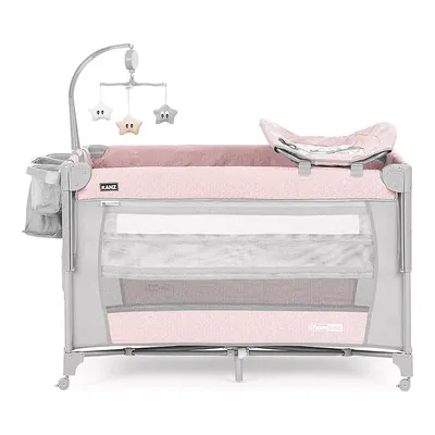 Kanz Momside Anne Yanı Oyun Parkı 70x110 cm Rose Dust Pink