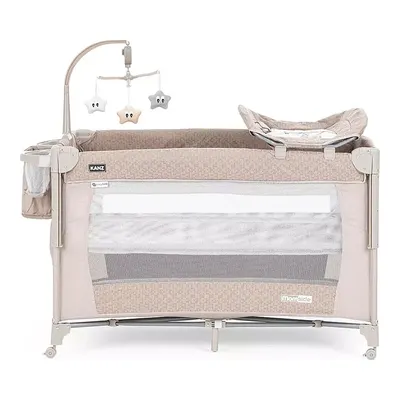 Kanz Momside Anne Yanı Oyun Parkı 70x110 cm Sand Stone Beige