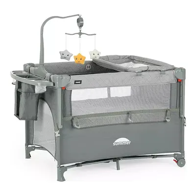 Kanz Summer Anne Yanı Oyun Parkı 65x95 cm Dark Grey