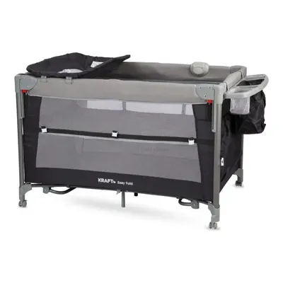 Kraft Easy Fold Anne Yanı Oyun Parkı 70x110 cm Light Grey
