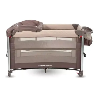 Kraft Quick Fold Anne Yanı Oyun Parkı 70x110 cm Brown
