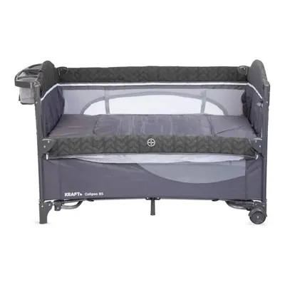 Kraft Calipso Bedside Anne Yanı Oyun Parkı 70x120 cm Dark Grey