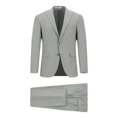Orta Gri 7 Drop Super Slim Fit Ekstra Dar Kesim Takım Elbise