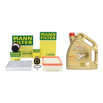 Mann Filter Volkswagen Tiguan 2016-20.. 2.0 TDI Periyodik Bakım Seti Motor Yağlı Mann Motor Yağlı