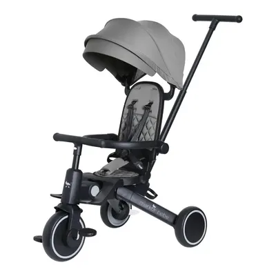 Merkür Bebe 9in1 Hawk Üç Tekerlekli Bebek ve Çocuk Bisikleti Gri