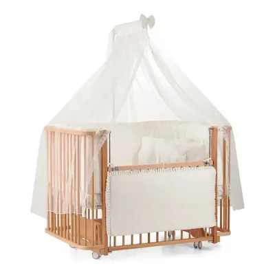 Meltem Kids Bambino Beşik 70X110 Cm Naturel Ekru