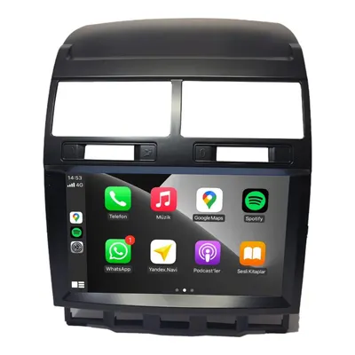 Smartgo Volkswagen Touareg 2003-2010 4+64 GB Android Carplay Multimedya Sistemi (yazılımsal)