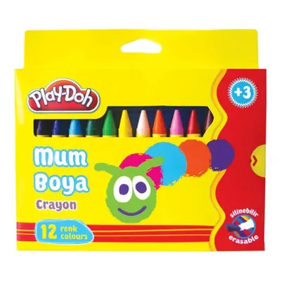 Playdoh Crayon Mum Boya 12 Renk