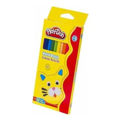 Playdoh Kuru Boya 12 Renk Tam Boy