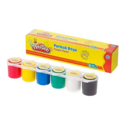Playdoh Parmak Boyası 6 Renk Birleşik 30 ml