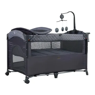 Prego Miami Plus Anne Yanı Oyun Parkı 70x120 cm Füme 8044