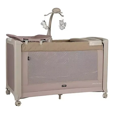 Prego 8077 Granada Anne Yanı Oyun Parkı 60x120 cm Bej