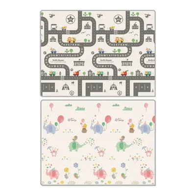 Parklon Filler Ve Yol Çift Taraflı Bebek Oyun Halısı 200x150x1.5 cm