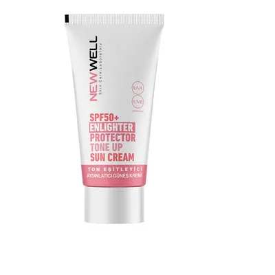 New Well Ton Eşitleyici Spf 50+ Aydınlatıcı Pembe Yüz Güneş Kremi
