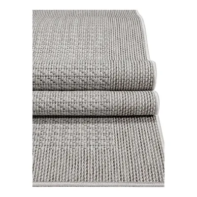 Konfor Halı Ekru Sisalux 3093 Krem Jüt Tabanlı Modern Dokuma Kilim Sisal Hasır Halı-80x150 Cm