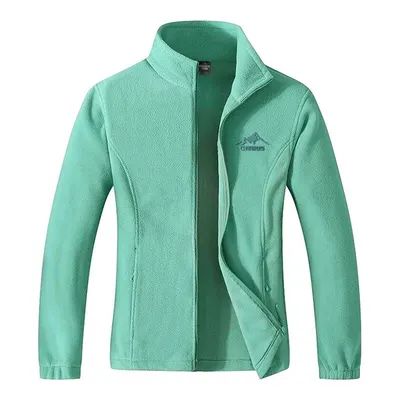 Genius Store Yeşil Tactical Outdoor Polar Erkek Fermuarlı Sweatshirt Hırka