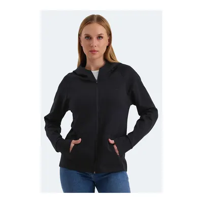SLAZENGER Vasco Kadın Siyah Sweatshirt