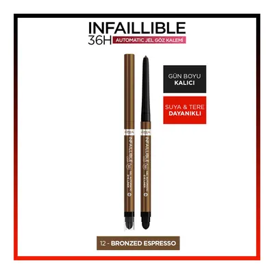 Infaillible Göz Kalemi - 12 Bronzed Espresso