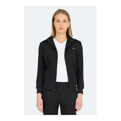 SLAZENGER Revolt Kadın Siyah Sweatshirt