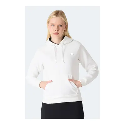 SLAZENGER Misty I Kadın Kapüşonlu Ekru Sweatshirt