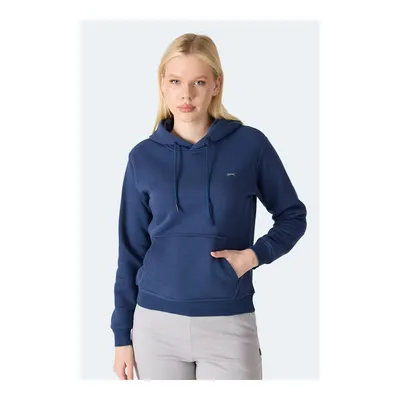 SLAZENGER Misty I Kadın Kapüşonlu Lacivert Sweatshirt
