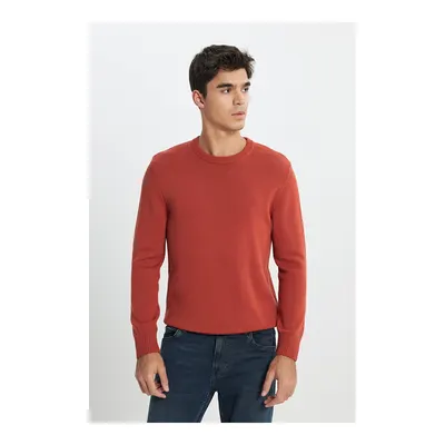 Lee Regular Fit Turuncu Triko Kazak